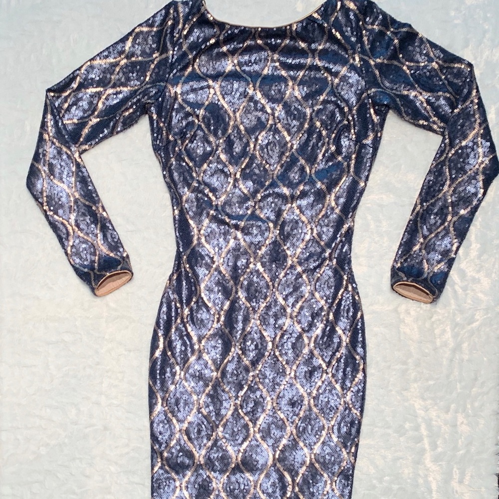 Dress the Population Sequin Bodycon Dress